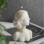 Candle  Blindfold Girl Shaped Scented Candle, Creative Atmosphere Decoration Gift Favors Party Favors