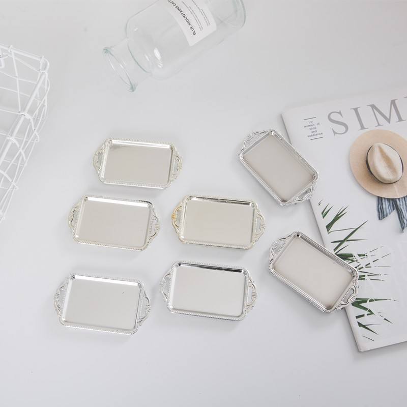 Silver  & Gold Tray Wedding Favors Part Favors