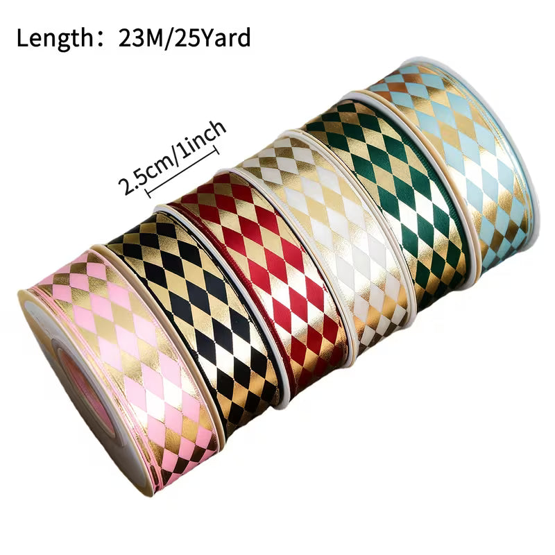 Golden Diamond Ribbon