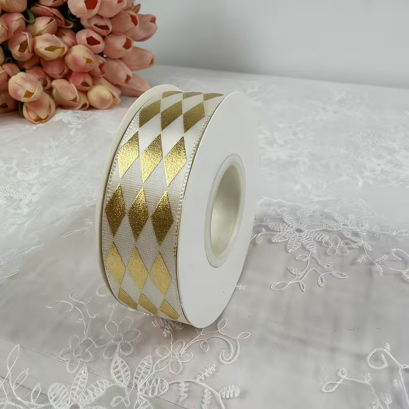 Golden Diamond Ribbon
