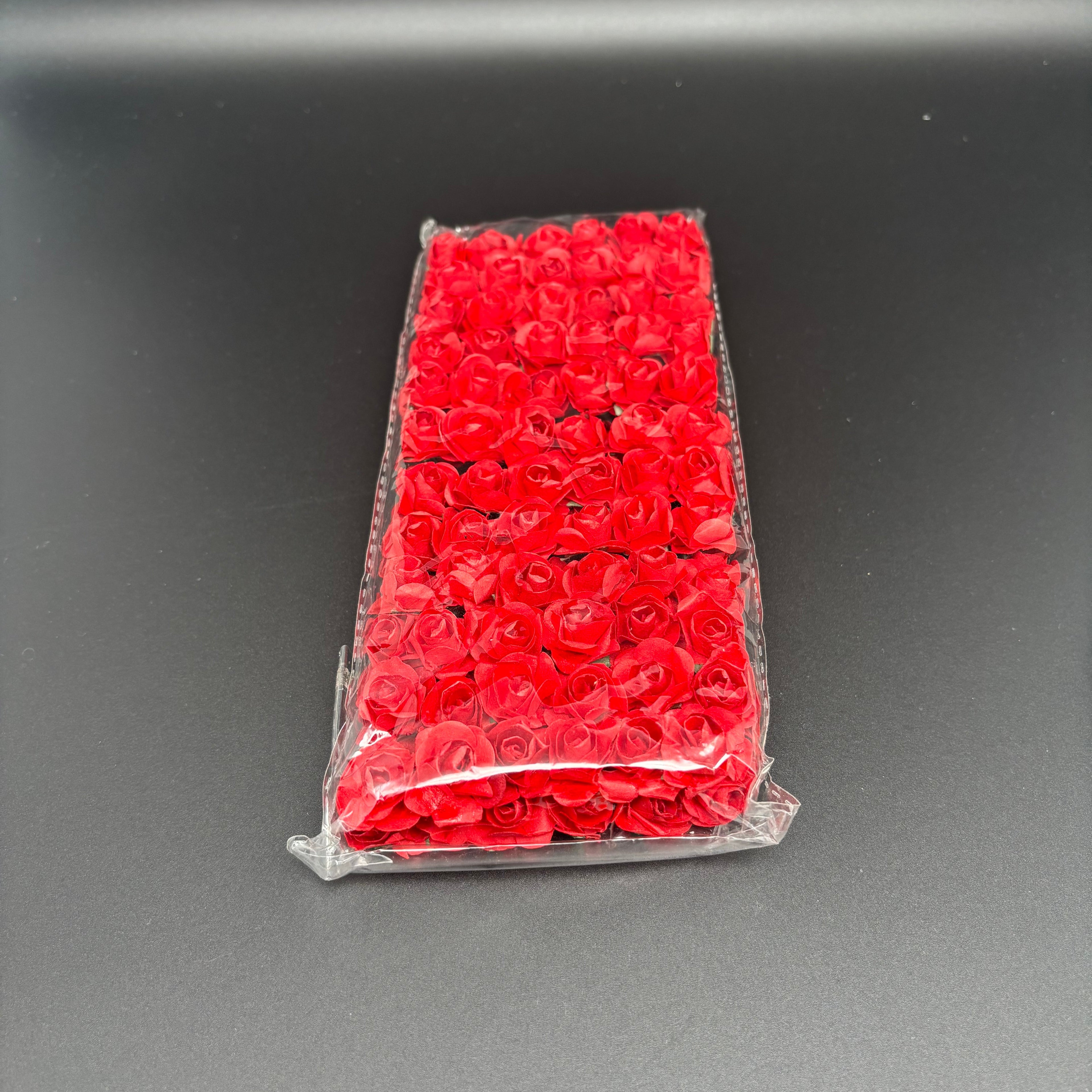 Artificial Mini Rose Paper Flowers - 144pcs