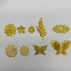 Golden Alloy & Iron Sheet Metal Accessories Tags