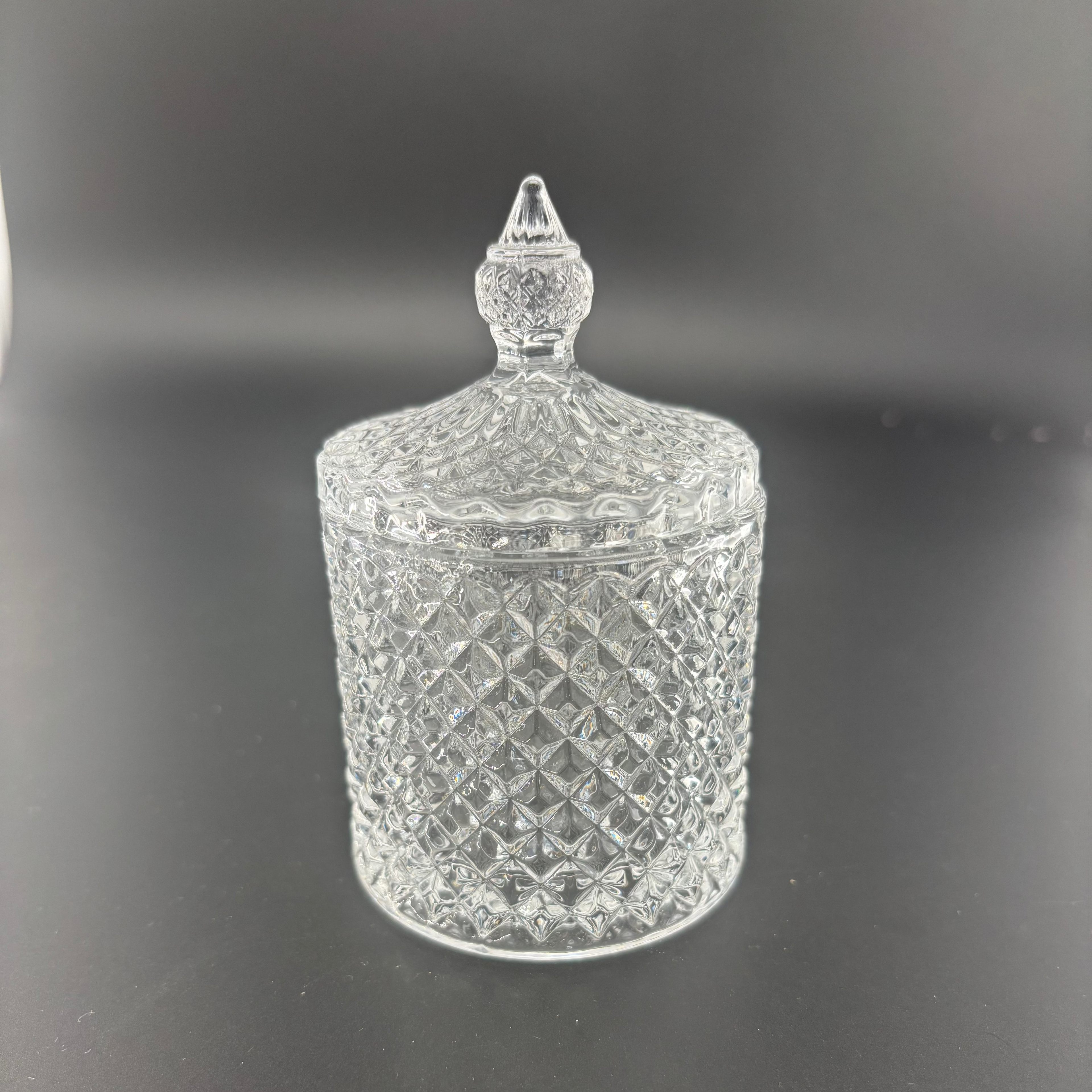 Glass Sugar Bowl