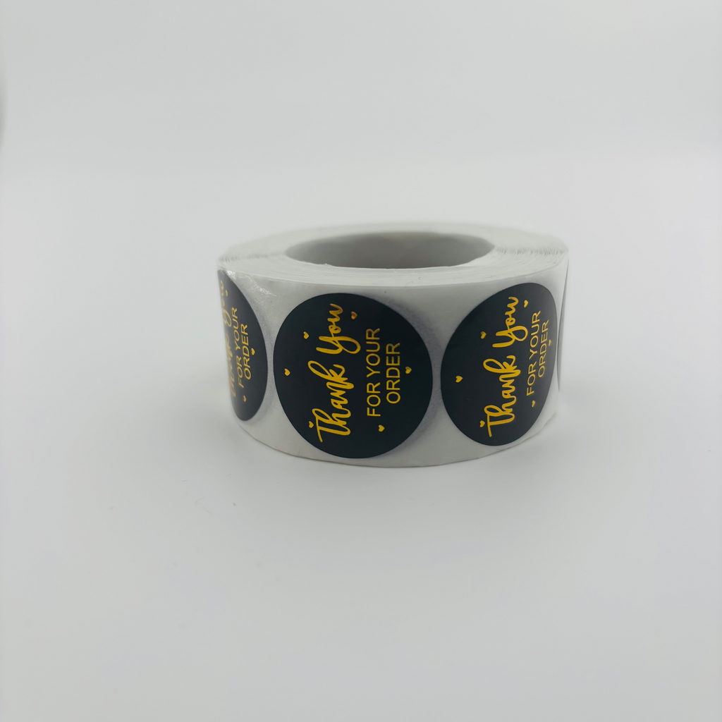 Golden Accent Sticker Rolls