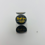 Golden Accent Sticker Rolls