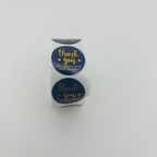 Golden Accent Sticker Rolls