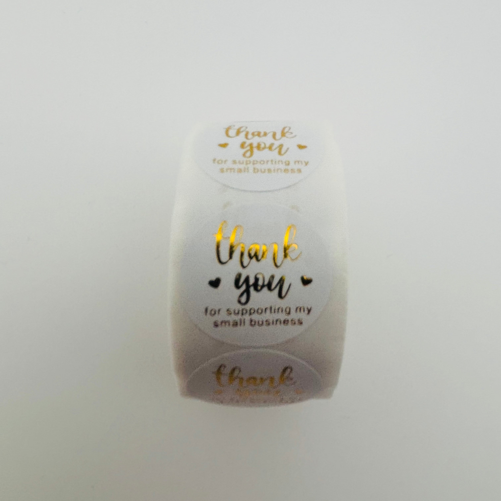Golden Accent Sticker Rolls