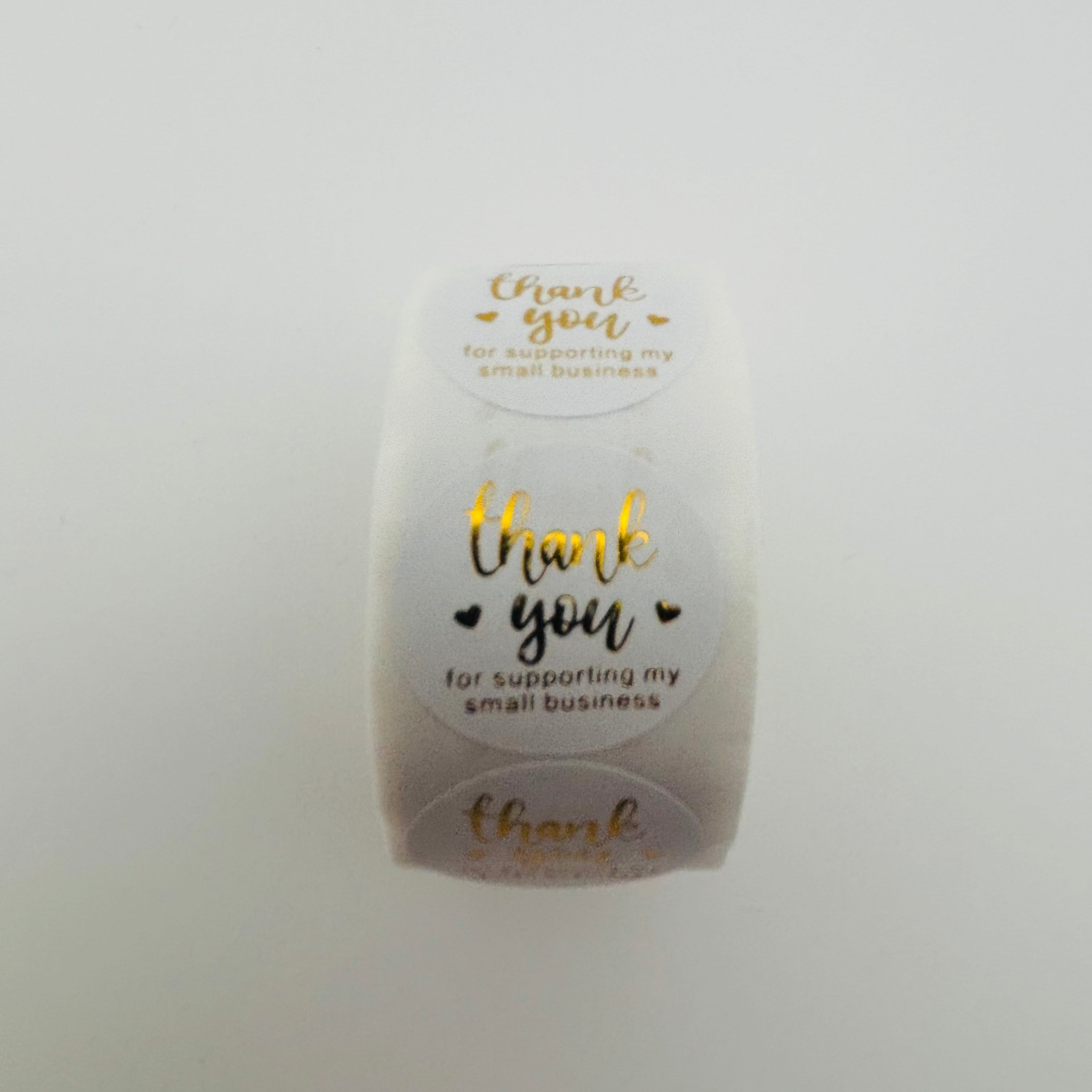 Golden Accent Sticker Rolls