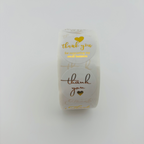 Golden Accent Sticker Rolls