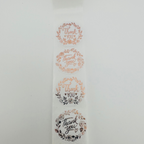 Golden Accent Sticker Rolls