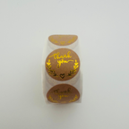 Golden Accent Sticker Rolls