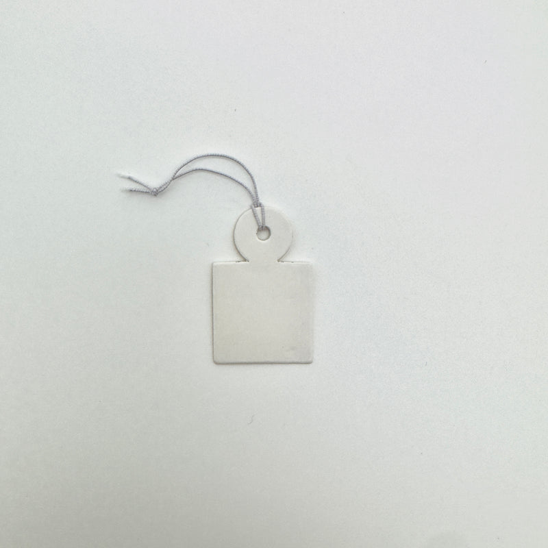 Oval & Rectangular shape Jewelry Display Price Tags.