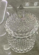 Crystal Clear Plastic Decorative Jar with LED, Wedding Favor