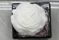 Candle Flower Shape White Wedding Favors Party Favor