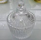 Glass pot with led, Wedding Favor