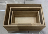 Wooden Box Set of 3 Pcs.