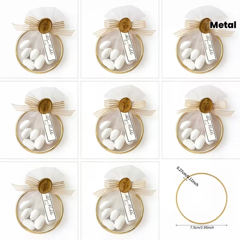 Golden Metal Circle