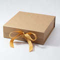 Rigid Folded Magnetic Gift Box with Ribbon