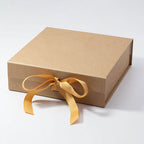 Rigid Folded Magnetic Gift Box with Ribbon
