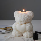 Teddy Bear Shape Candle