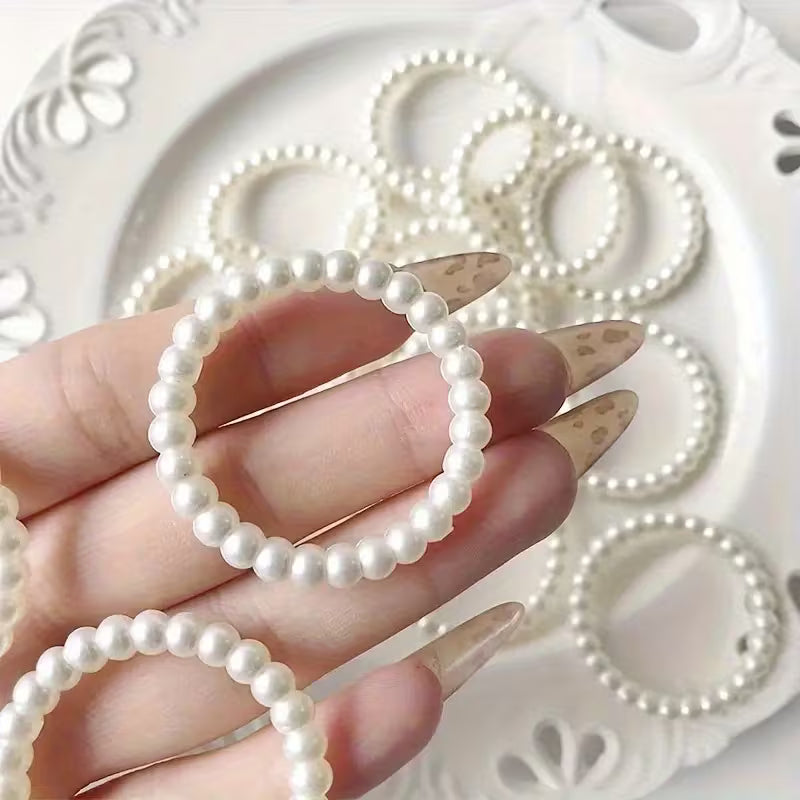 Plastic Pearl Ring Wedding Favor Party Favor