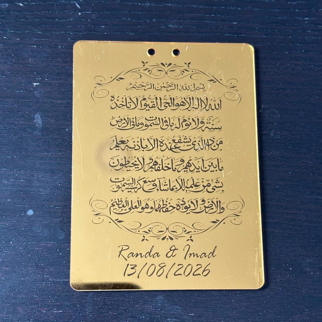 Personalized Acrylic Tags 4