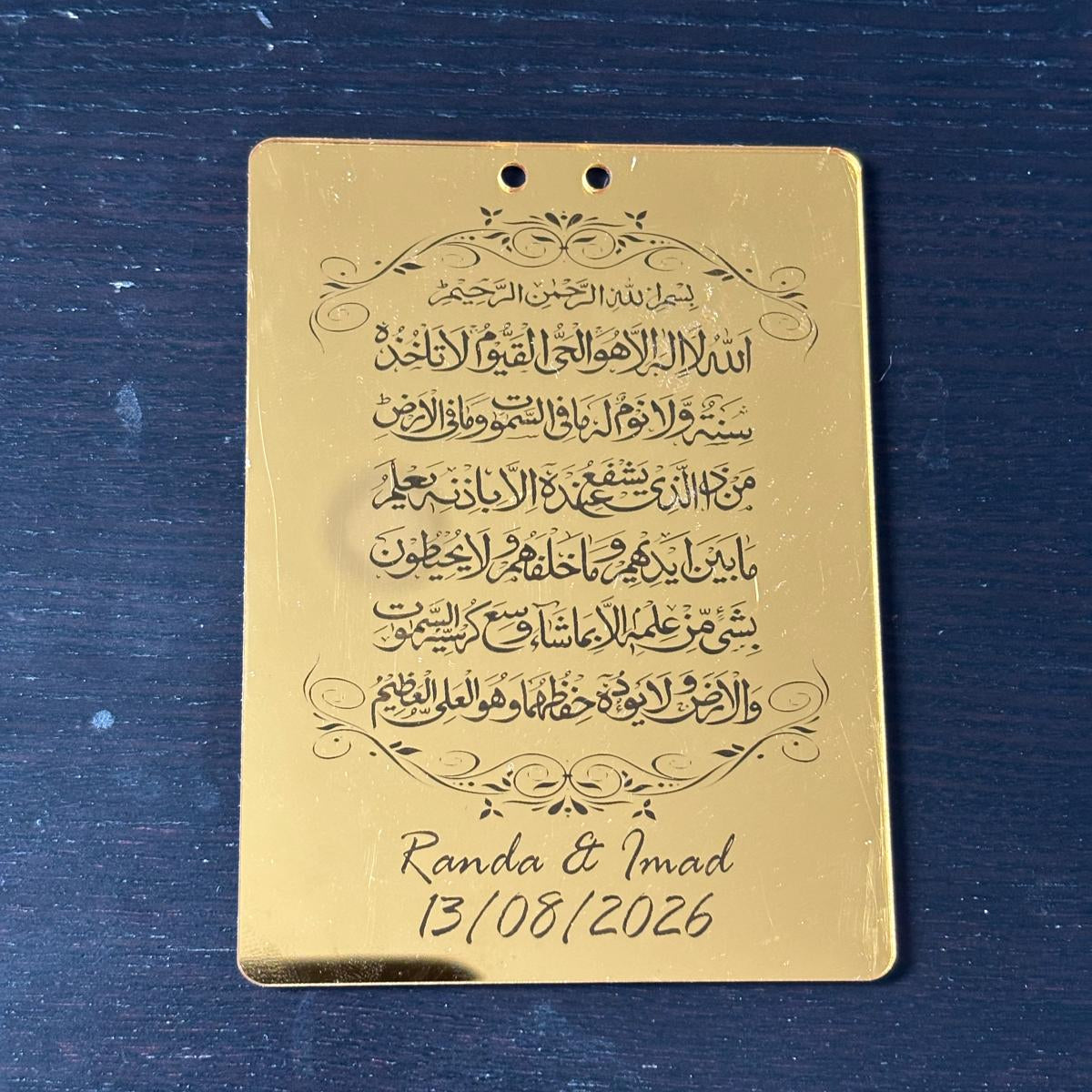 Personalized Acrylic Tags 4