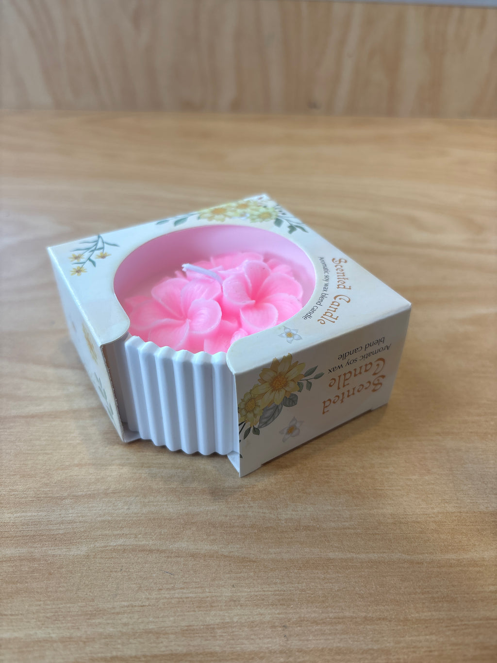 Candle Flower Candle Jar Party Favor Wedding Favours F90231