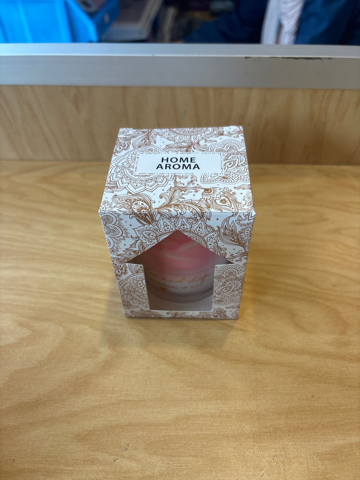 Candle Bloom Rose Candle Jar with Lid F90226