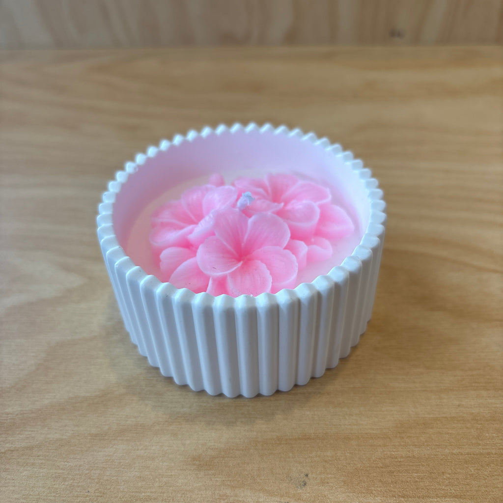 Candle Flower Candle Jar Party Favor Wedding Favours F90231