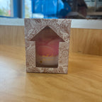 Candle Bloom Rose Candle Jar with Lid F90226