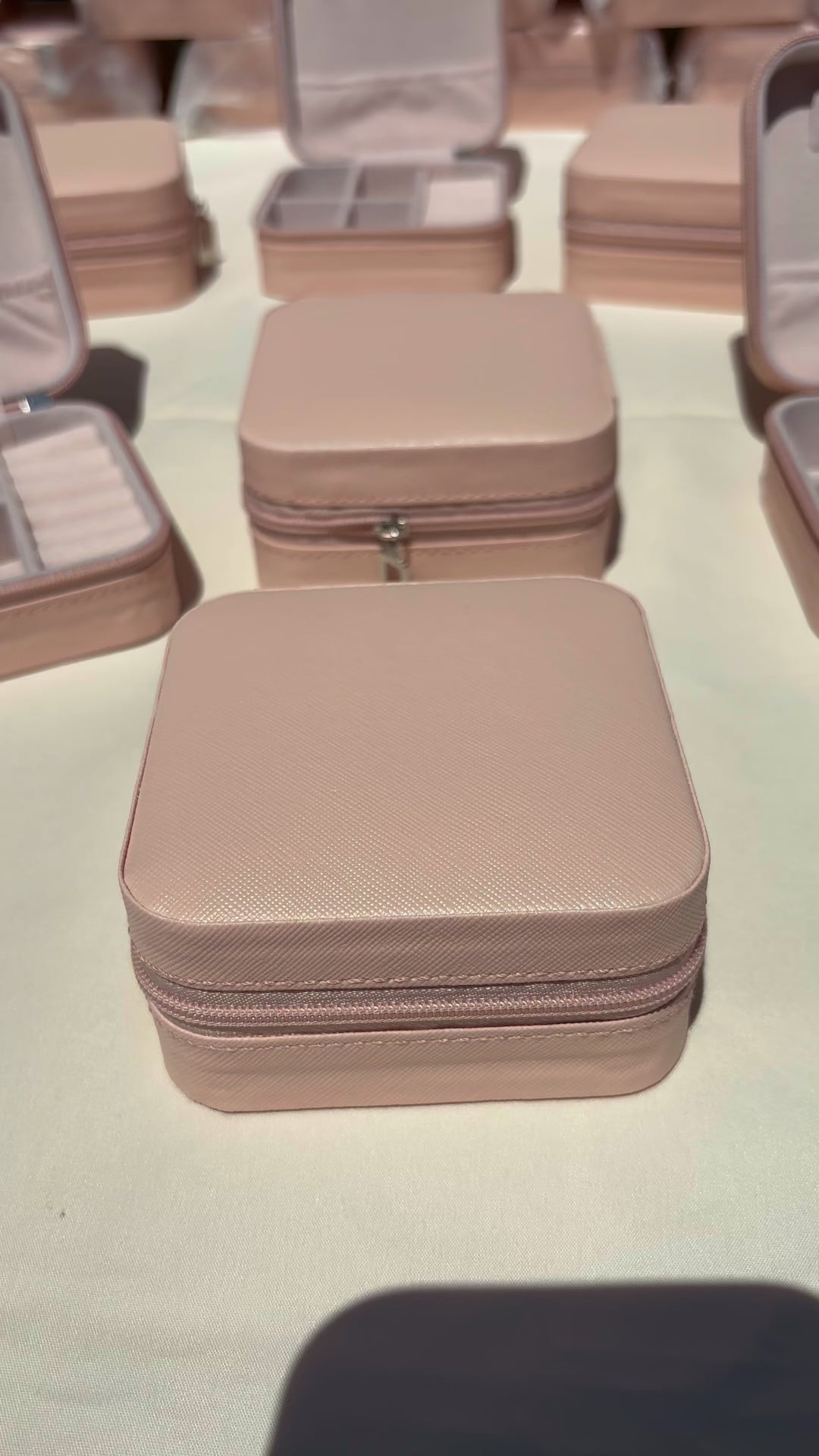 Small Travel Jewelry Case