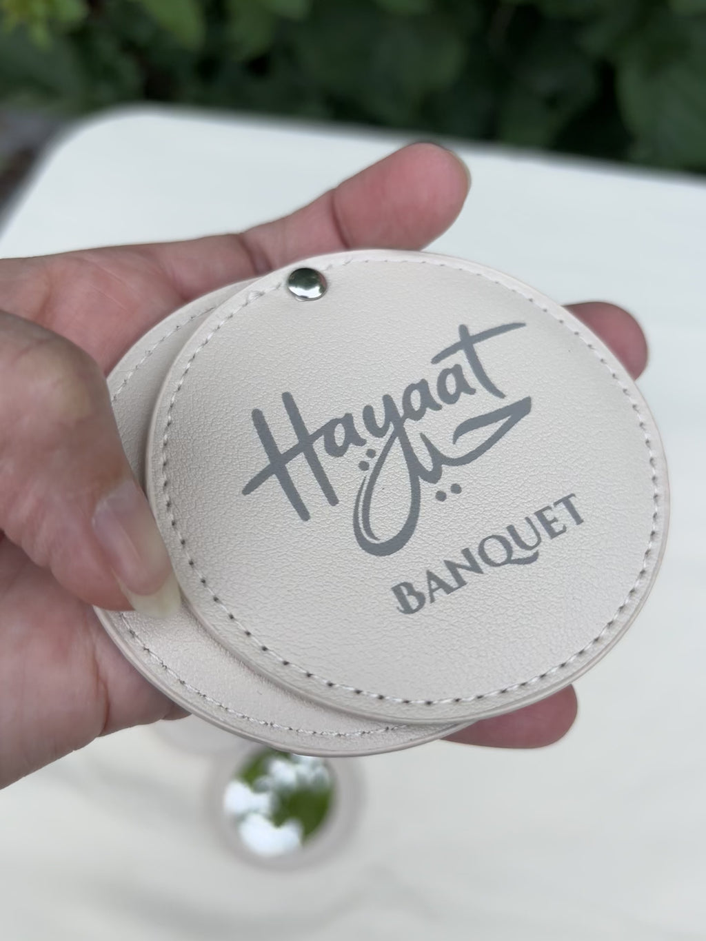 Personalized Makeup Pocket Mirror Wedding Favor Party Favor