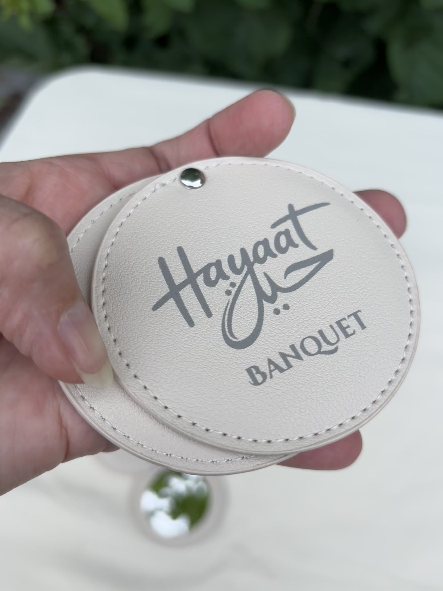 Personalized Makeup Pocket Mirror Wedding Favor Party Favor