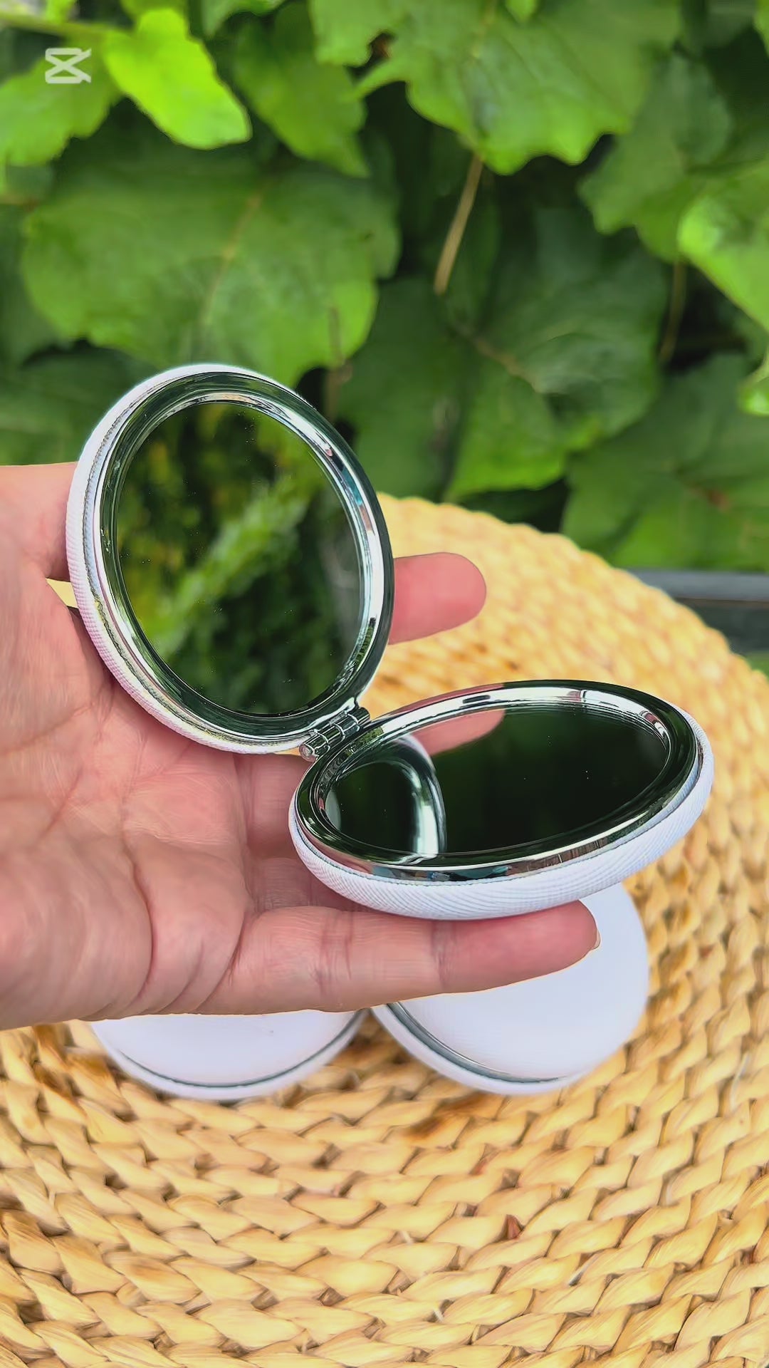 Personalized Makeup Pocket Mirror Wedding Favor Party Favor